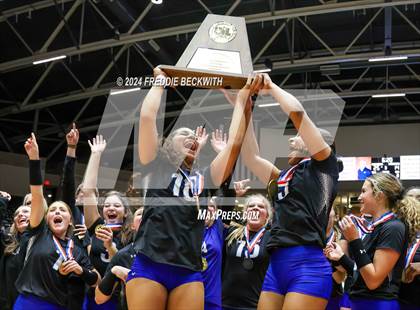Thumbnail 1 in Byron Nelson vs. Stratford (UIL 6A Volleyball Division II Final Medal Ceremony) photogallery.