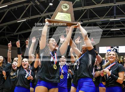 Thumbnail 2 in Byron Nelson vs. Stratford (UIL 6A Volleyball Division II Final Medal Ceremony) photogallery.