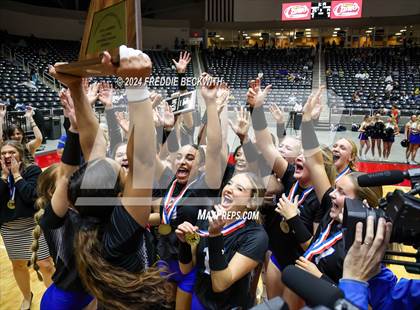 Thumbnail 2 in Byron Nelson vs. Stratford (UIL 6A Volleyball Division II Final Medal Ceremony) photogallery.