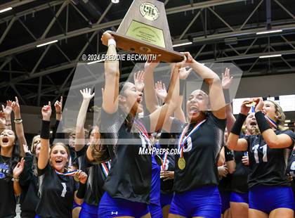 Thumbnail 3 in Byron Nelson vs. Stratford (UIL 6A Volleyball Division II Final Medal Ceremony) photogallery.