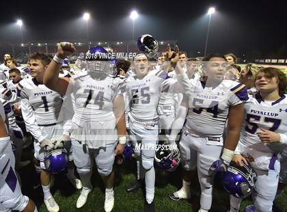 Thumbnail 1 in Puyallup vs. Mount Si (WIAA 4A Quarterfinal) photogallery.