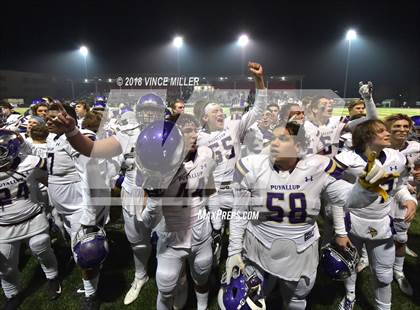 Thumbnail 3 in Puyallup vs. Mount Si (WIAA 4A Quarterfinal) photogallery.