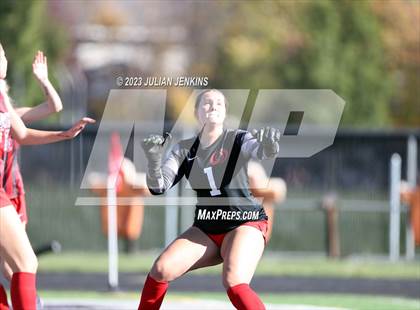 Thumbnail 1 in Owyhee vs. Mountain View- IDHSAA 5A Championship Quarterfinal photogallery.