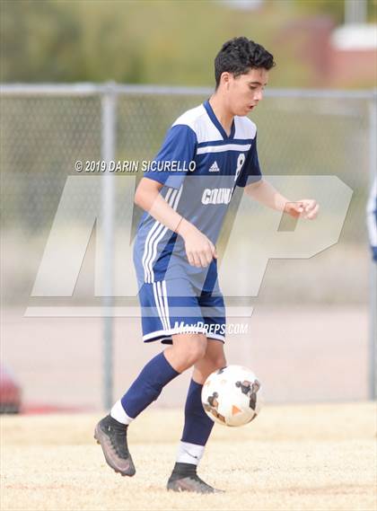 Thumbnail 2 in Yuma vs. NFL YET Academy (Chandler Prep Invitational) photogallery.