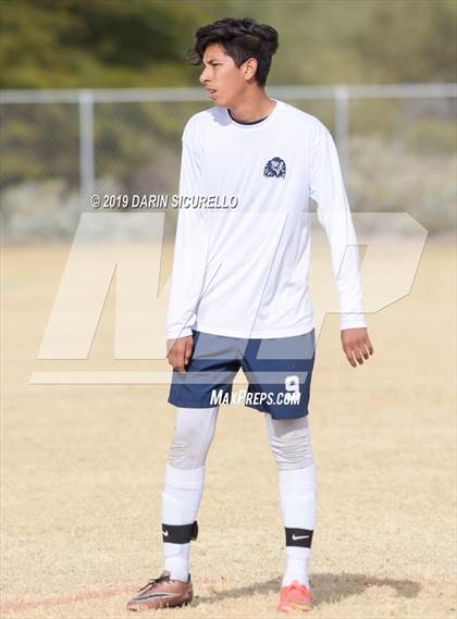 Thumbnail 2 in Yuma vs. NFL YET Academy (Chandler Prep Invitational) photogallery.