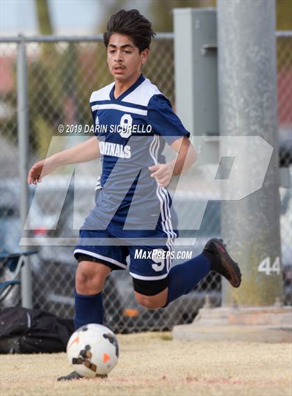 Thumbnail 2 in Yuma vs. NFL YET Academy (Chandler Prep Invitational) photogallery.
