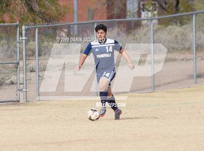 Thumbnail 2 in Yuma vs. NFL YET Academy (Chandler Prep Invitational) photogallery.