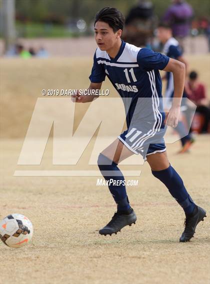 Thumbnail 1 in Yuma vs. NFL YET Academy (Chandler Prep Invitational) photogallery.