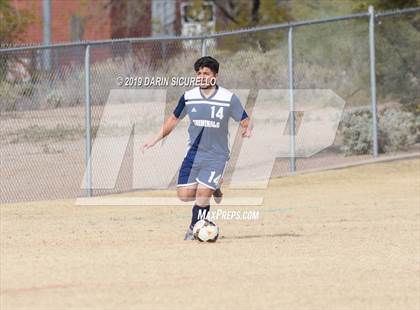 Thumbnail 1 in Yuma vs. NFL YET Academy (Chandler Prep Invitational) photogallery.