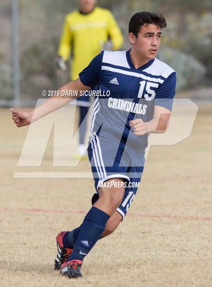 Thumbnail 2 in Yuma vs. NFL YET Academy (Chandler Prep Invitational) photogallery.