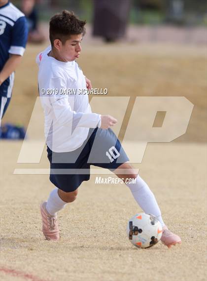Thumbnail 2 in Yuma vs. NFL YET Academy (Chandler Prep Invitational) photogallery.