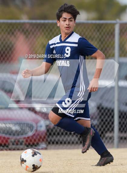 Thumbnail 1 in Yuma vs. NFL YET Academy (Chandler Prep Invitational) photogallery.