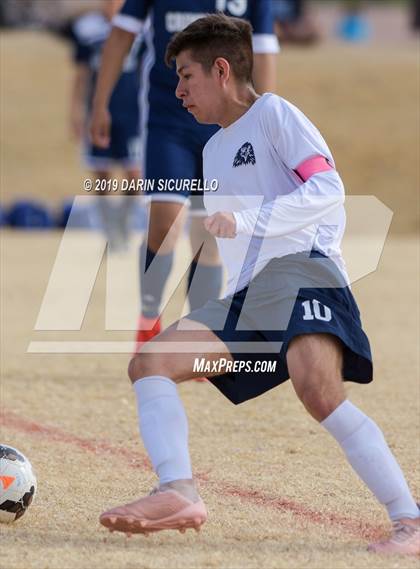 Thumbnail 1 in Yuma vs. NFL YET Academy (Chandler Prep Invitational) photogallery.