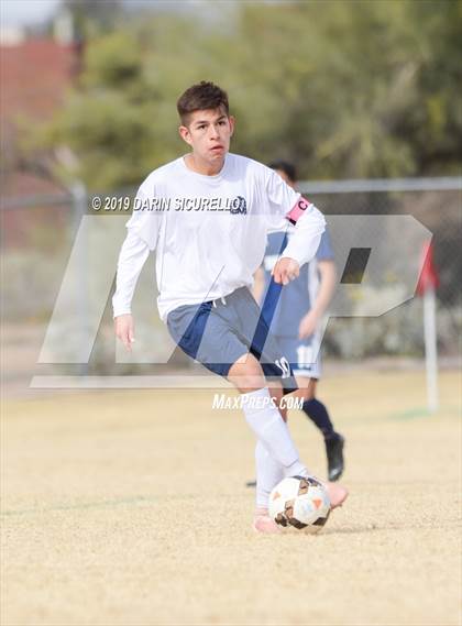 Thumbnail 2 in Yuma vs. NFL YET Academy (Chandler Prep Invitational) photogallery.