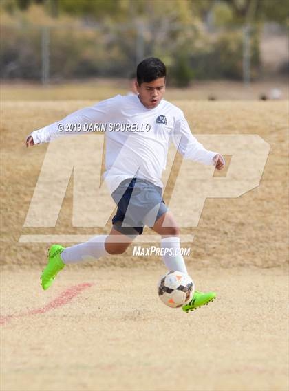Thumbnail 1 in Yuma vs. NFL YET Academy (Chandler Prep Invitational) photogallery.