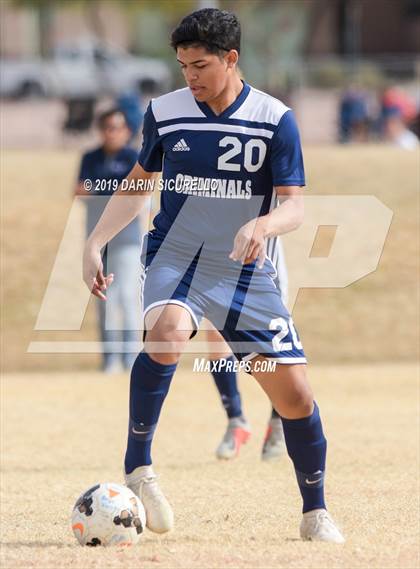 Thumbnail 2 in Yuma vs. NFL YET Academy (Chandler Prep Invitational) photogallery.