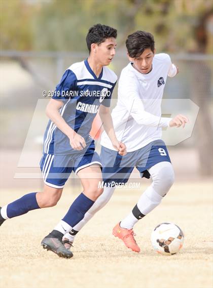 Thumbnail 2 in Yuma vs. NFL YET Academy (Chandler Prep Invitational) photogallery.