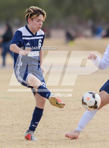 Thumbnail 1 in Yuma vs. NFL YET Academy (Chandler Prep Invitational) photogallery.