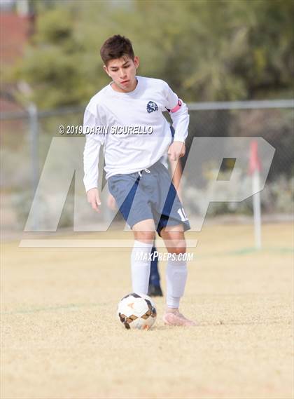 Thumbnail 3 in Yuma vs. NFL YET Academy (Chandler Prep Invitational) photogallery.