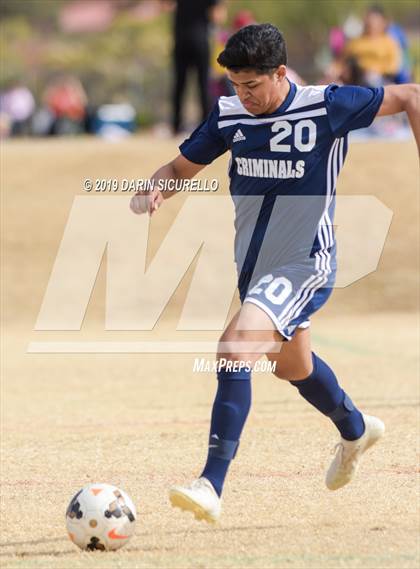 Thumbnail 3 in Yuma vs. NFL YET Academy (Chandler Prep Invitational) photogallery.