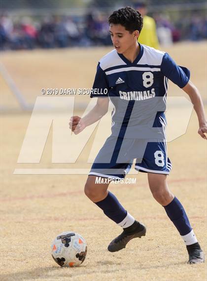 Thumbnail 1 in Yuma vs. NFL YET Academy (Chandler Prep Invitational) photogallery.