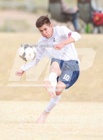 Thumbnail 1 in Yuma vs. NFL YET Academy (Chandler Prep Invitational) photogallery.