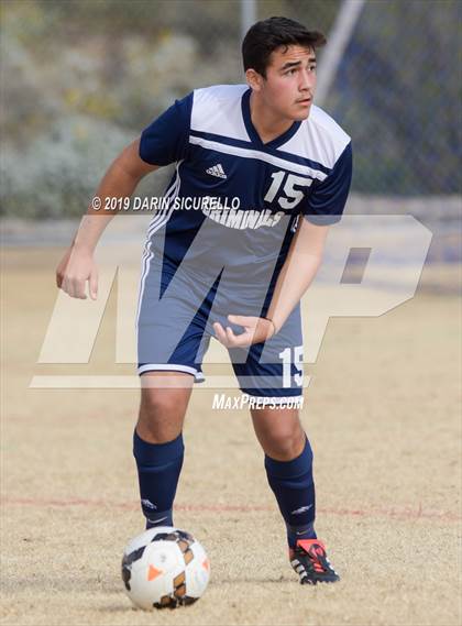 Thumbnail 1 in Yuma vs. NFL YET Academy (Chandler Prep Invitational) photogallery.