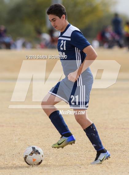 Thumbnail 3 in Yuma vs. NFL YET Academy (Chandler Prep Invitational) photogallery.