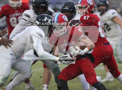 Thumbnail 2 in Charlotte Catholic vs. Havelock (NCHSAA 3A Final) photogallery.