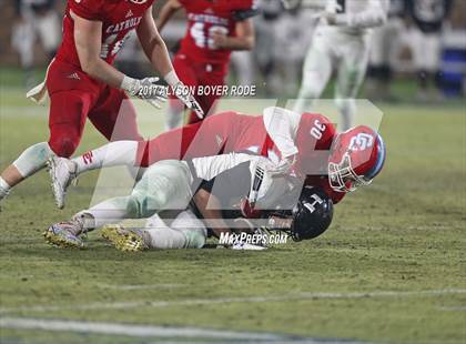 Thumbnail 2 in Charlotte Catholic vs. Havelock (NCHSAA 3A Final) photogallery.