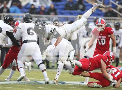 Thumbnail 3 in Charlotte Catholic vs. Havelock (NCHSAA 3A Final) photogallery.