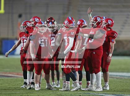 Thumbnail 1 in Charlotte Catholic vs. Havelock (NCHSAA 3A Final) photogallery.