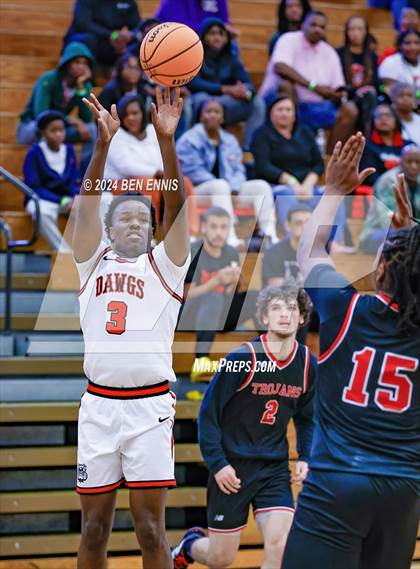 Thumbnail 3 in Tri-Cities vs. Lee County (OTR Hoops: Thanksgiving Showcase) photogallery.