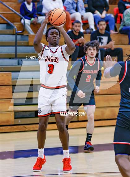 Thumbnail 1 in Tri-Cities vs. Lee County (OTR Hoops: Thanksgiving Showcase) photogallery.