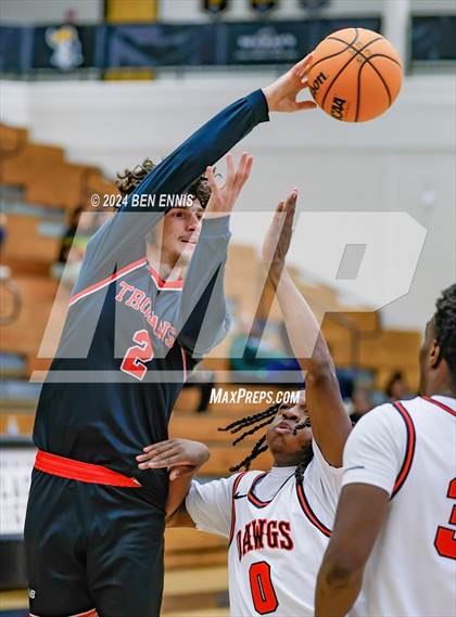 Thumbnail 1 in Tri-Cities vs. Lee County (OTR Hoops: Thanksgiving Showcase) photogallery.
