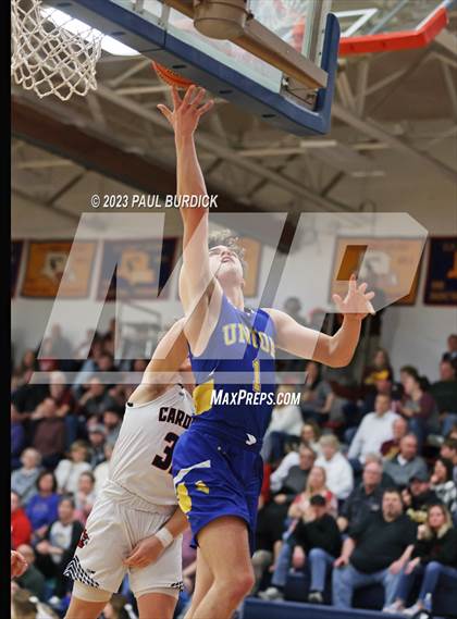 Thumbnail 1 in Dubois Central Catholic vs Union (PIAA District IX 1A Semifinal) photogallery.