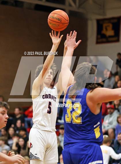 Thumbnail 3 in Dubois Central Catholic vs Union (PIAA District IX 1A Semifinal) photogallery.