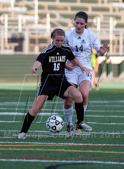 Thumbnail 1 in Williams @ Cardinal Gibbons (NCHSAA 3A Playoff) photogallery.