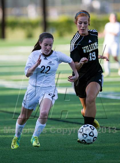 Thumbnail 1 in Williams @ Cardinal Gibbons (NCHSAA 3A Playoff) photogallery.