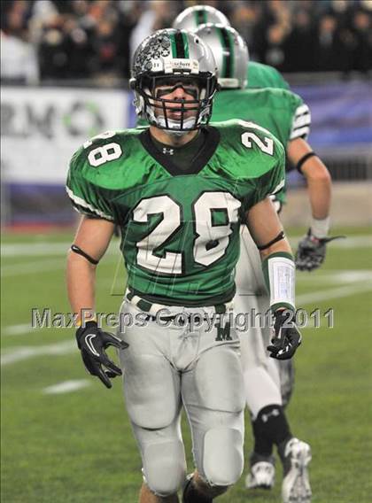 Thumbnail 1 in Mansfield vs. Reading (MIAA Division II East Final) photogallery.