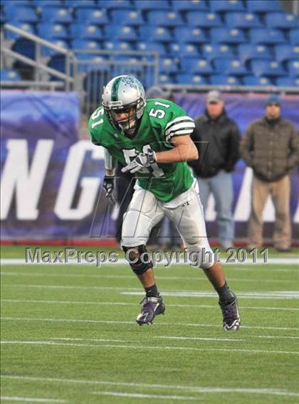 Thumbnail 1 in Mansfield vs. Reading (MIAA Division II East Final) photogallery.