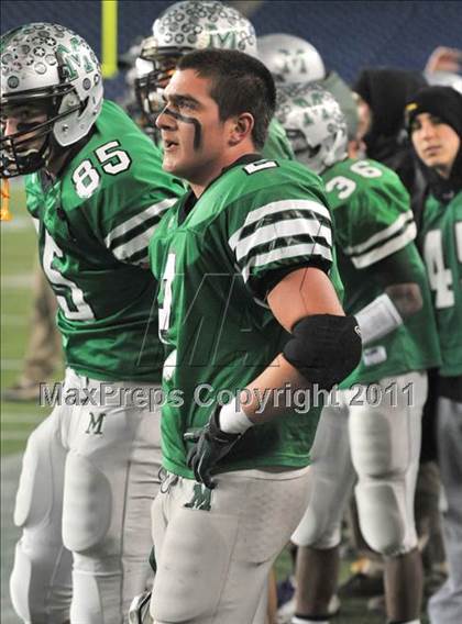 Thumbnail 2 in Mansfield vs. Reading (MIAA Division II East Final) photogallery.
