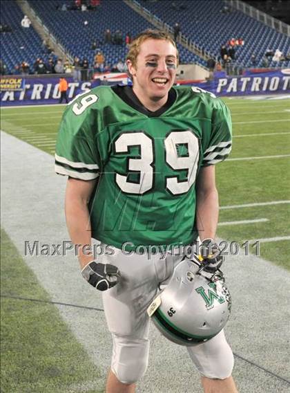 Thumbnail 1 in Mansfield vs. Reading (MIAA Division II East Final) photogallery.