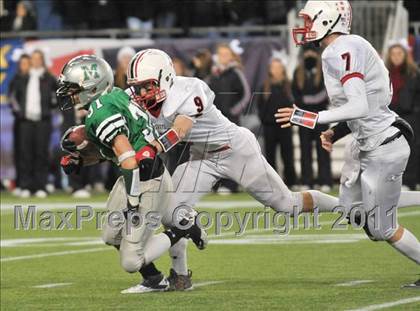Thumbnail 1 in Mansfield vs. Reading (MIAA Division II East Final) photogallery.