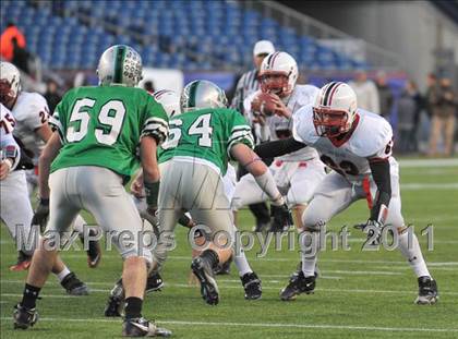 Thumbnail 1 in Mansfield vs. Reading (MIAA Division II East Final) photogallery.