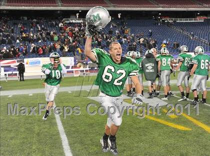 Thumbnail 1 in Mansfield vs. Reading (MIAA Division II East Final) photogallery.