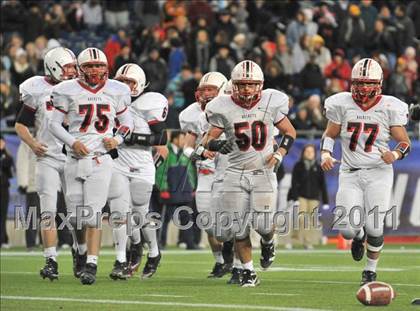 Thumbnail 1 in Mansfield vs. Reading (MIAA Division II East Final) photogallery.