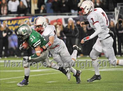 Thumbnail 2 in Mansfield vs. Reading (MIAA Division II East Final) photogallery.
