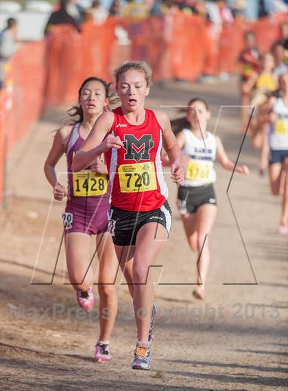 Thumbnail 3 in CIF State Cross Country Championships (Girls D1) photogallery.