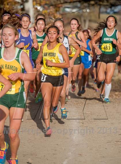 Thumbnail 1 in CIF State Cross Country Championships (Girls D1) photogallery.